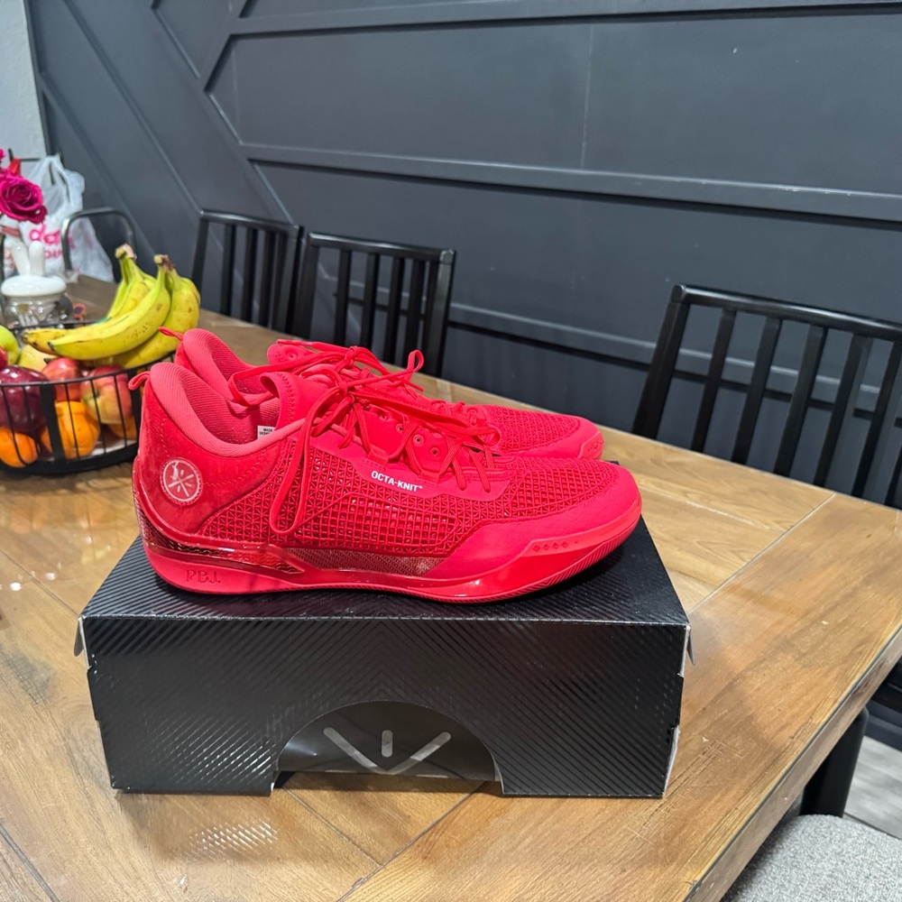 Red Athletic Sneakers